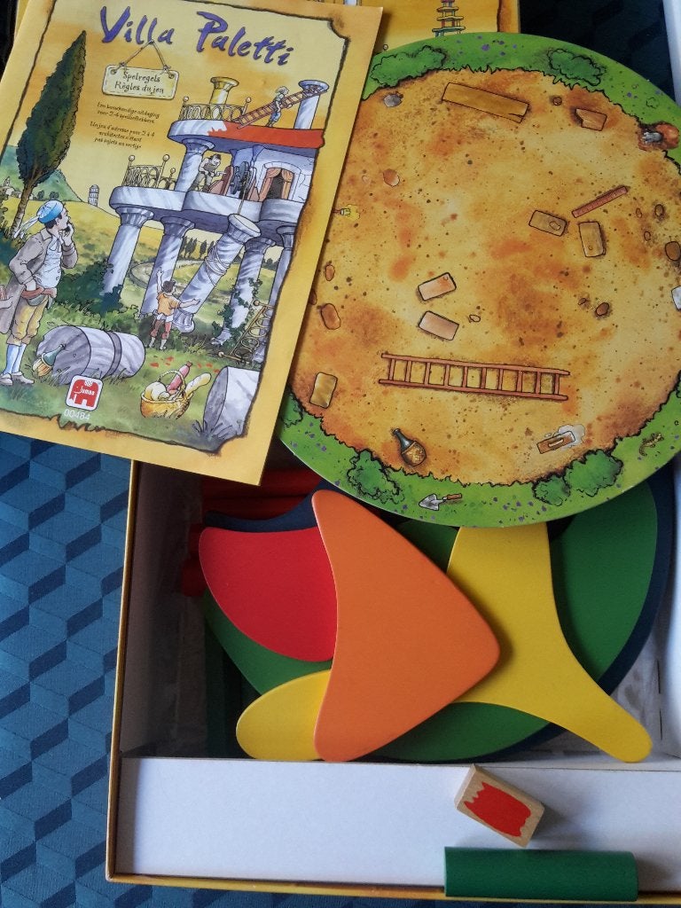 Spel Villa Paletti, 2-4 spelers, 8+, Bill Payne, Jumbo, Ophalen of Verzenden, Gebruikt, JUMBO
