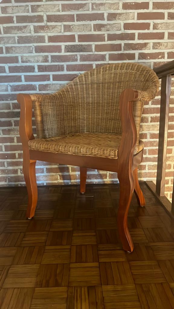 Chaise en osier, Enlèvement
