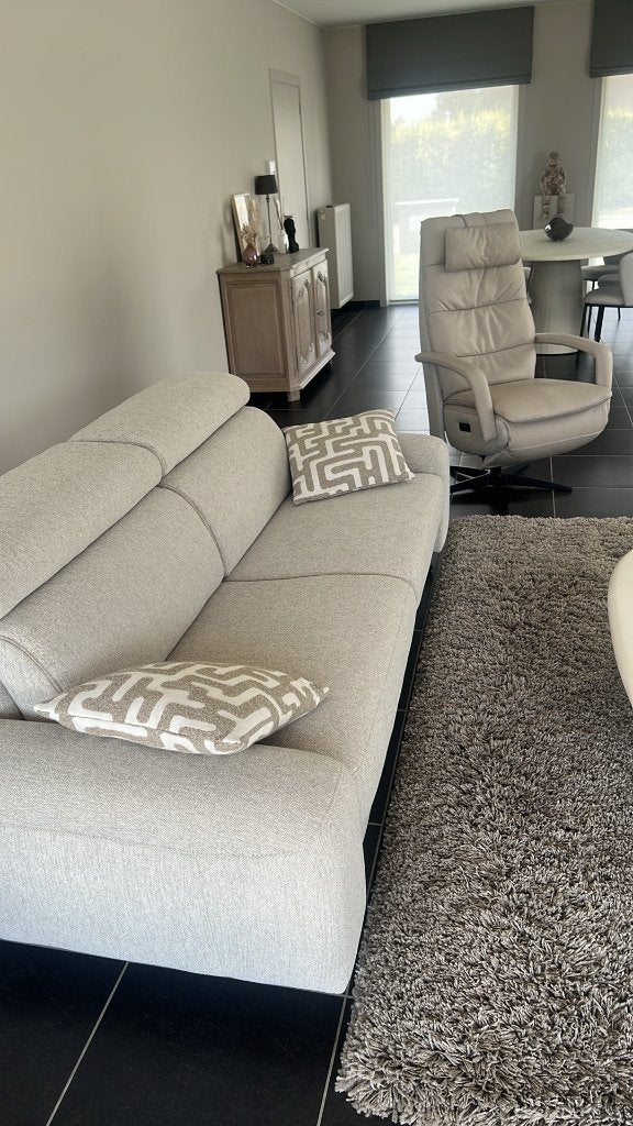 Designzetel + elektrische relaxstoel (als nieuw) – Ergodôme, Enlèvement, Tissus, Neuf, 75 à 100 cm