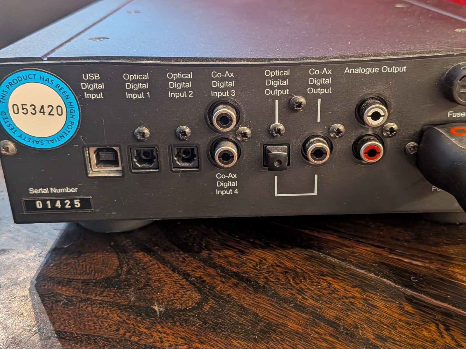 Rega DAC, Enlèvement