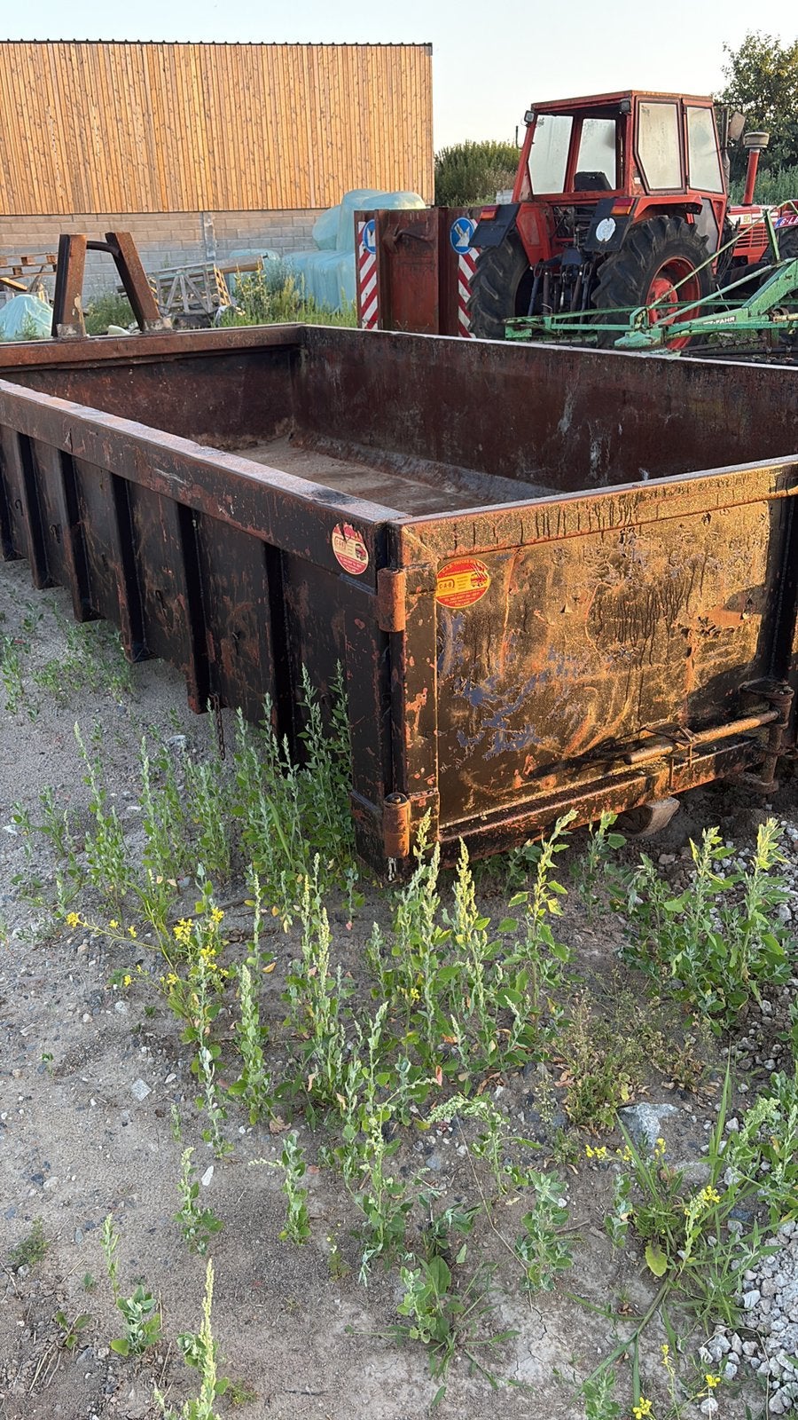Container, Zakelijke goederen, Ophalen