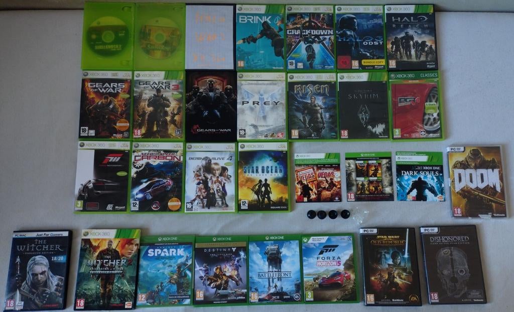 Liste de jeux Xbox 360/One et PC, Games en Spelcomputers, Ophalen