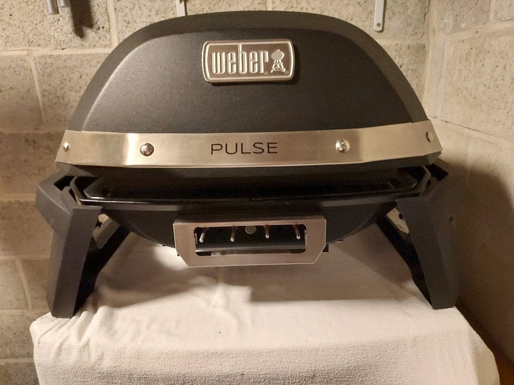 Weber-Pulse, Tuin en Terras, Elektrische barbecues, Ophalen, Zo goed als nieuw