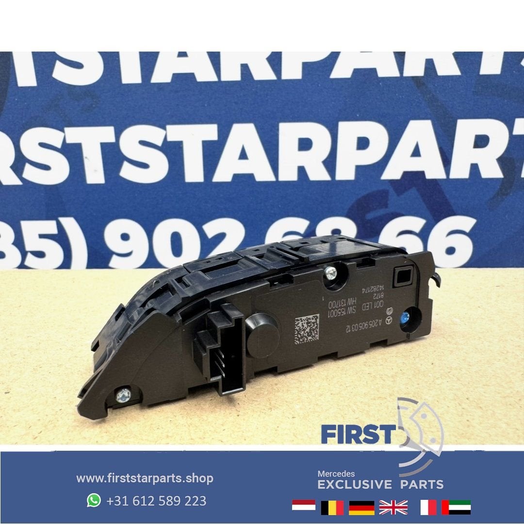 W205 C63 W253 GLC63 comand bediening knop L/R multimedia sch, Ophalen of Verzenden, -, -, -