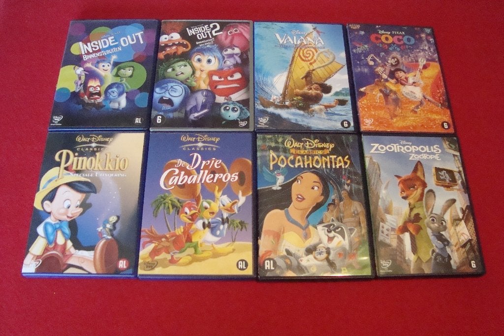 120 disney dvd's, Ophalen of Verzenden, Kinderprogramma of -film