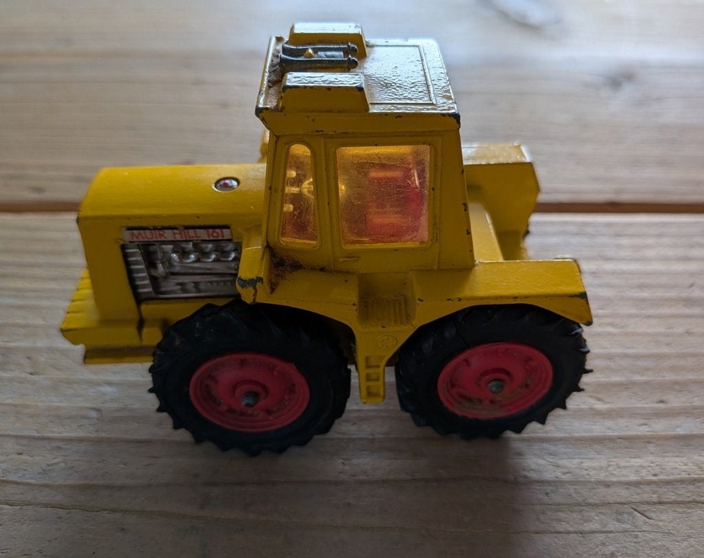 Tracteur Vintage Matchbox Superkings K-5 Muir-Hill 161 1972, Collections, Jouets, Enlèvement ou Envoi