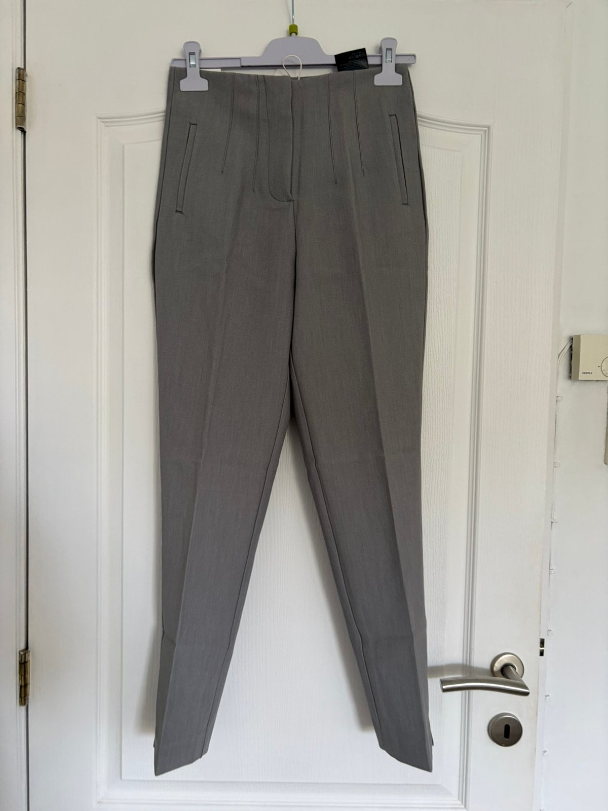 Pantalon style ZARA, Gris, Comme neuf, Taille 34 (XS) ou plus petite, Enlèvement