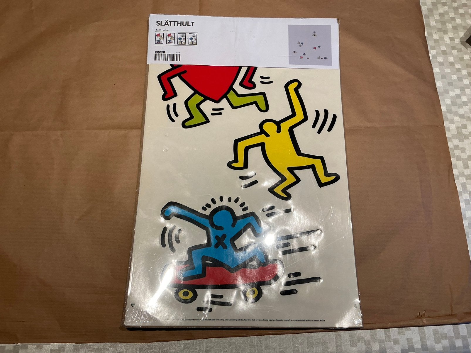 Keith Haring Wall Sticker from Ikea-Made in France Slatthult, Ophalen
