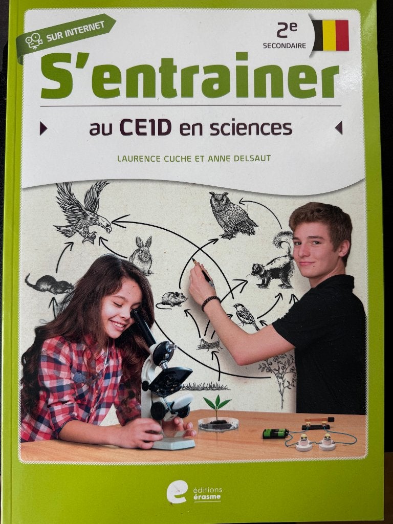 Cahier d'exercice Sciences CE1D Sciences, Neuf, Enlèvement ou Envoi, Editions erasme, Secondaire