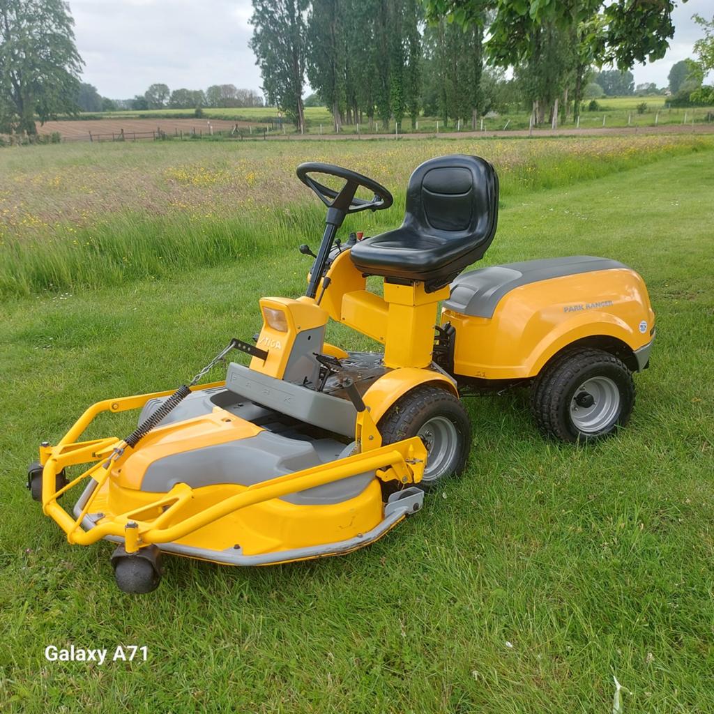 Professionele stiga park ranger front zitmaaier !, Tuin en Terras, Zitmaaiers, Ophalen