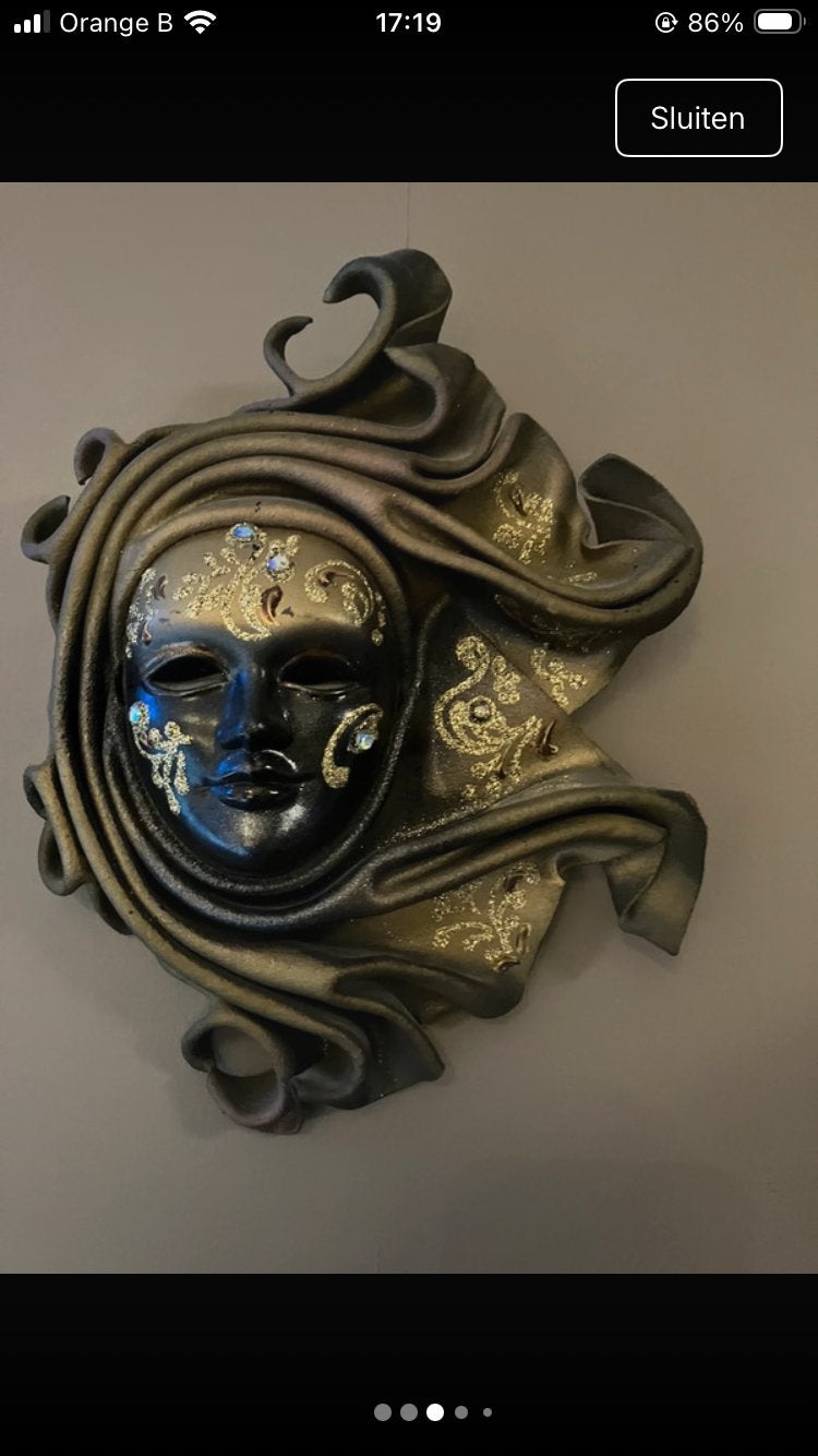 Masker uit Venetië, Verzamelen, Ophalen, Zo goed als nieuw