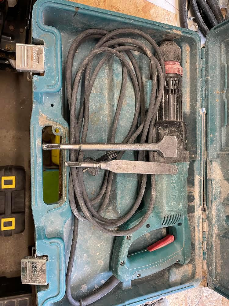 Makita Sloophamer Breekhamer, Ophalen, Gebruikt, 400 tot 600 watt, Boor- en/of Breekhamer