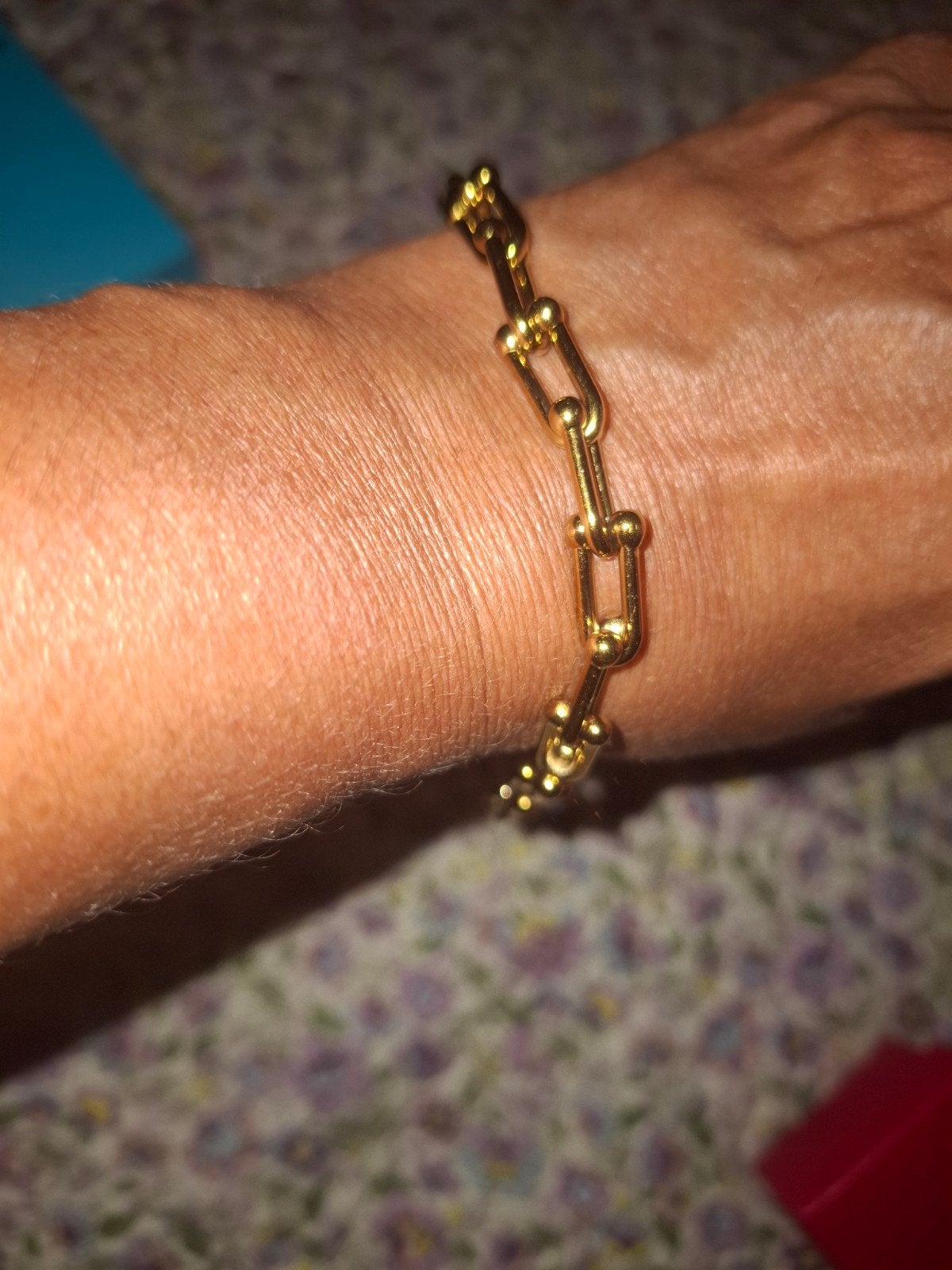 verguld armband  nieuw, Ophalen