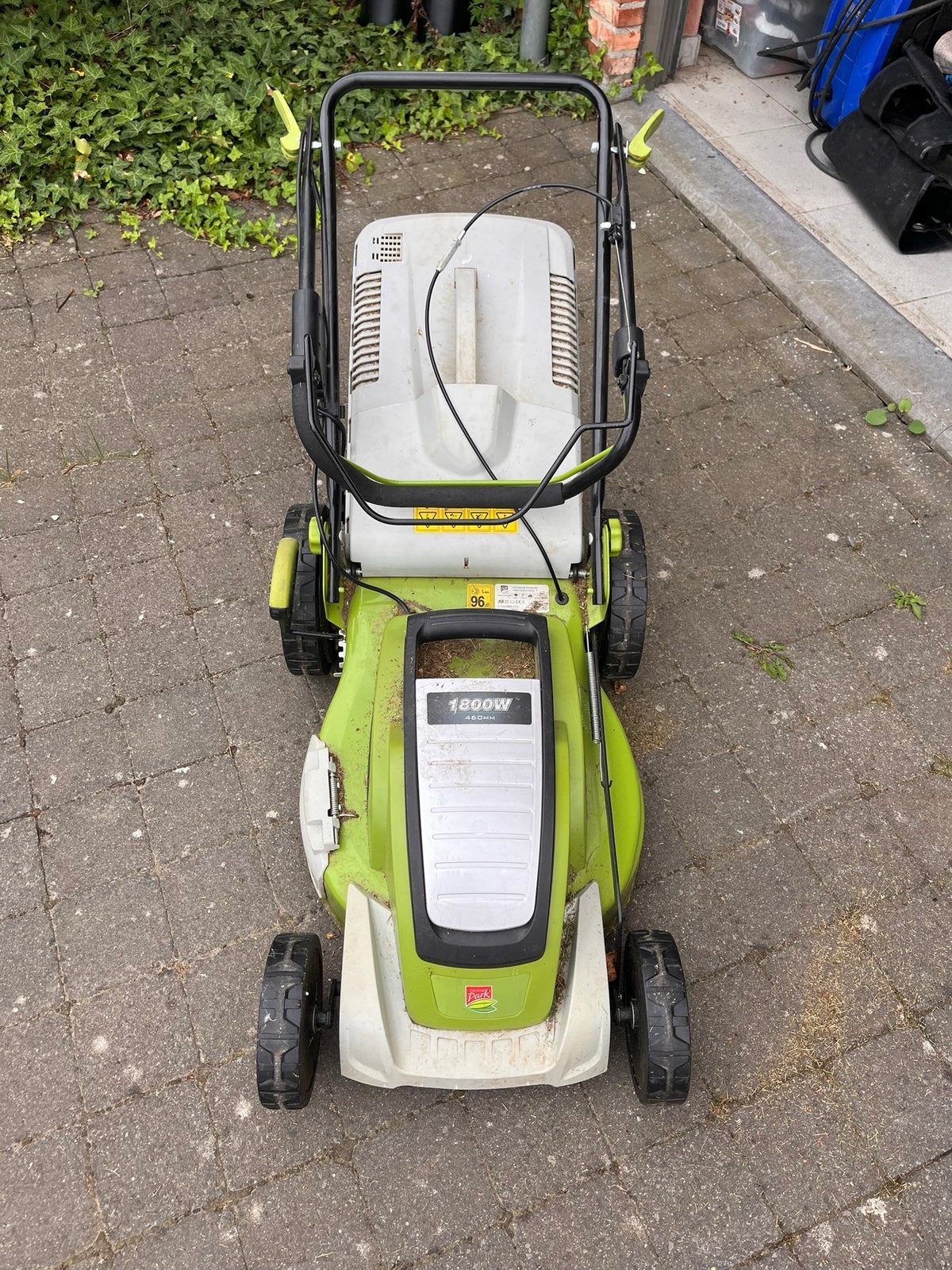 Elektrisch grasmachine Central Park, Ophalen, Zo goed als nieuw
