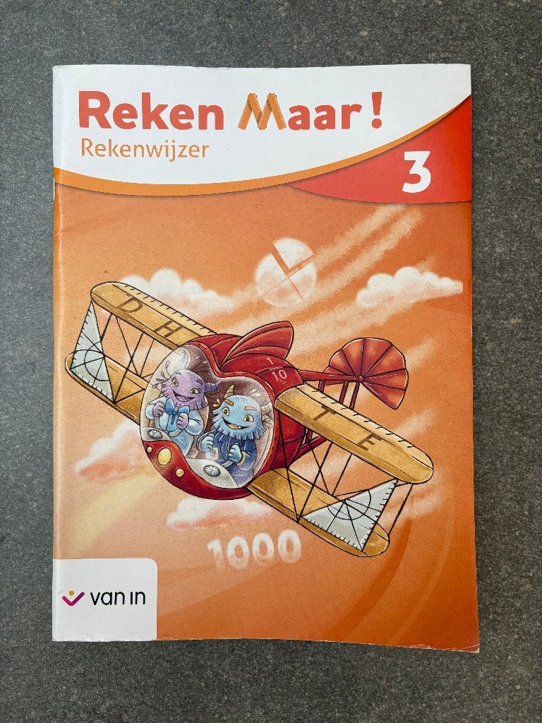 Reken Maar! rekenwijzer 3de leerjaar, Boeken, Wiskunde A, Ophalen of Verzenden, Zo goed als nieuw, Van In