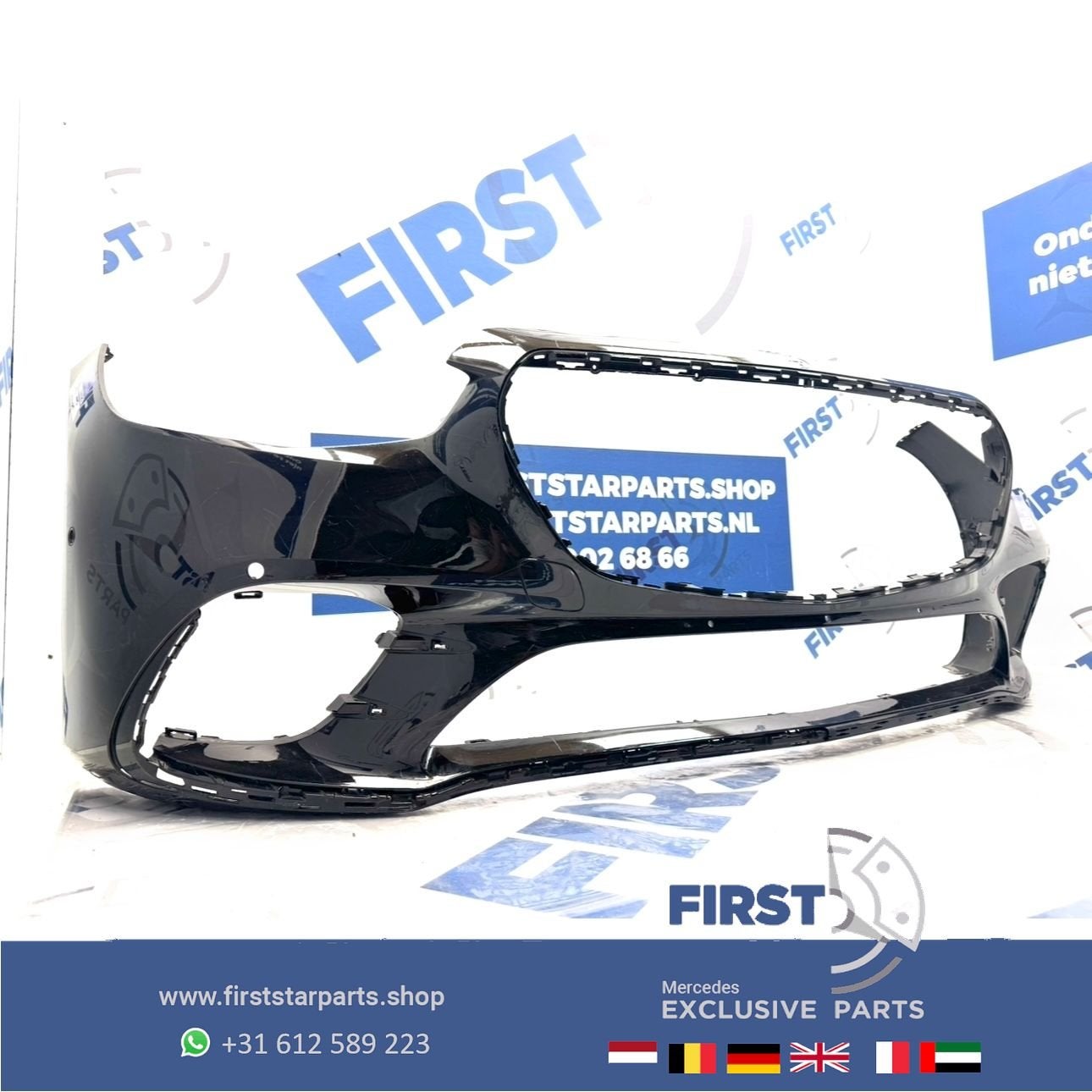 W223 S KLASSE AMG BUMPER A2238851001 origineel Mercedes VOOR, Utilisé, -, Avant, -