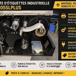 À VENDRE – IMPRIMANTE D'ETIQUETTES INDUSTRIELLE, Ophalen, Zwart-en-wit printen, Printer, Refurbished