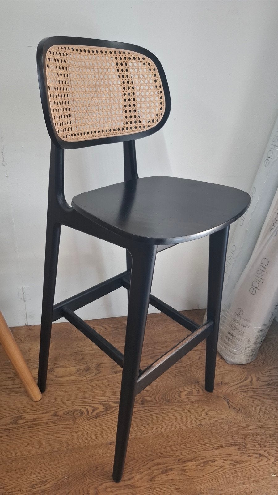 8 dex scandinavisch design horeca barkruk sheppard design, Ophalen of Verzenden, Hout