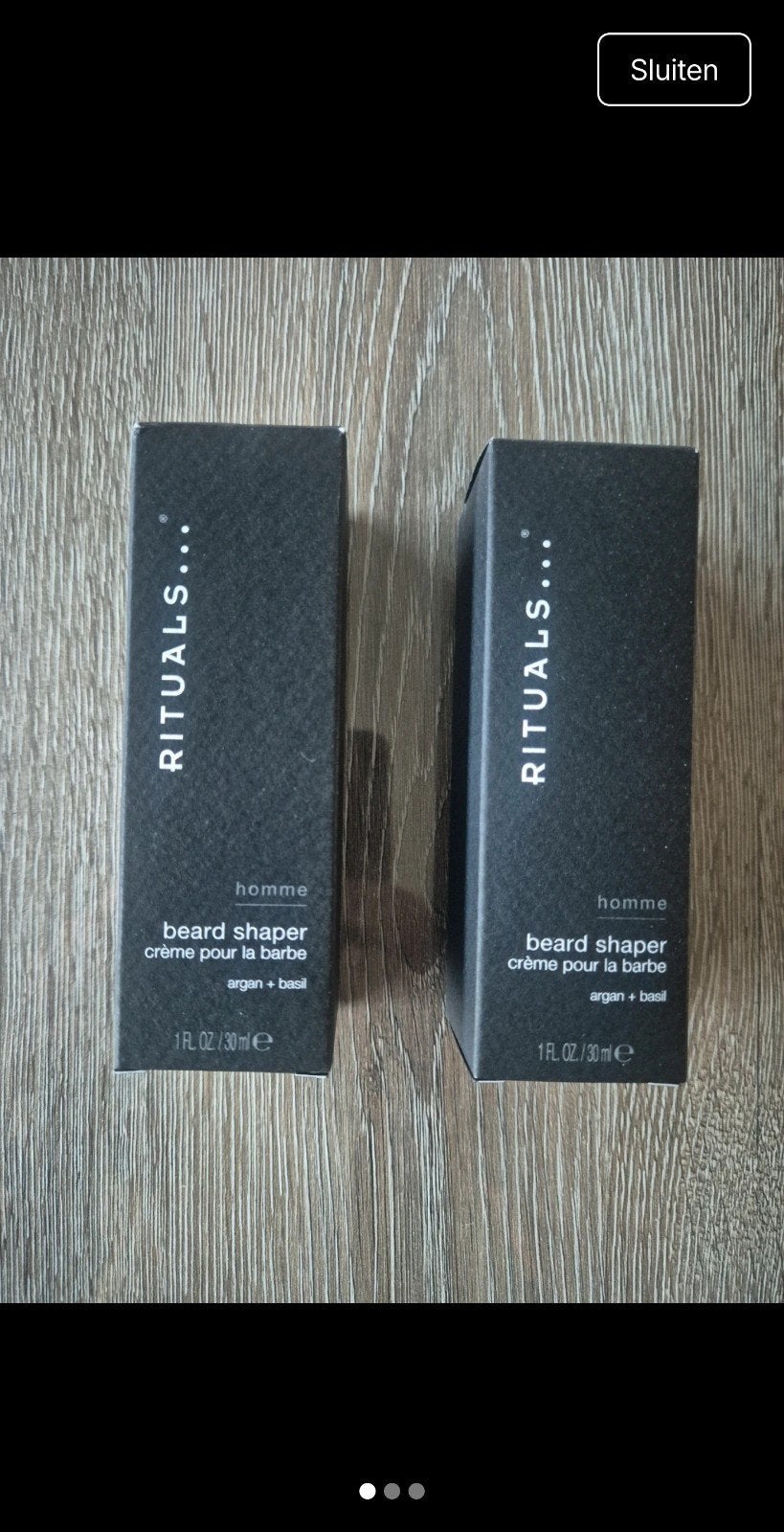 Baard verzorging "Beard Shaper" van Rituals, Handtassen en Accessoires, Ophalen of Verzenden, Nieuw, Overige typen