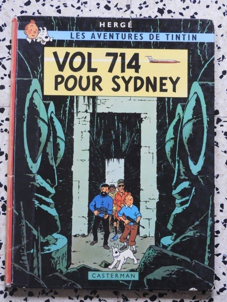 "Tintin" Vol 714 pour Sydney, Une BD, Enlèvement ou Envoi, Utilisé, HERGE