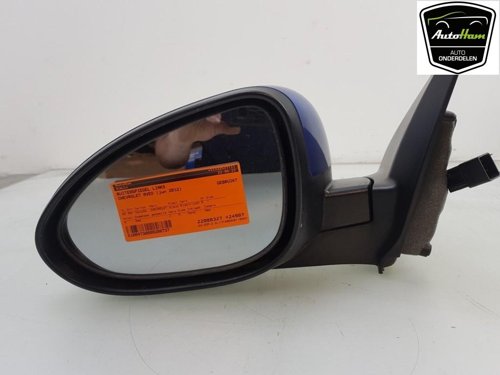RETROVISEUR LATERAL GAUCHE Aveo (|95189383|95930563|), Utilisé, Daewoo