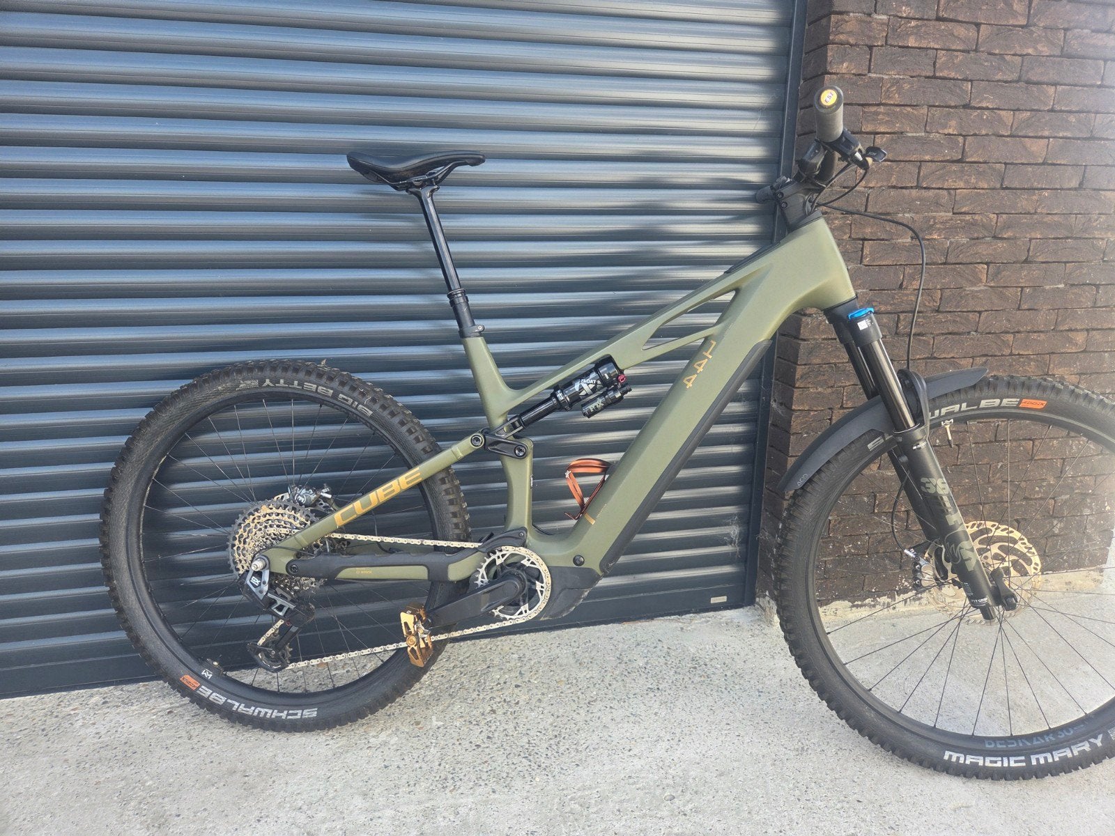 Cube Stereo Hybrid ONE44 HPC TM 800, Vélos & Vélomoteurs, VTT tout suspendu, Enlèvement, Comme neuf, Frein à disque