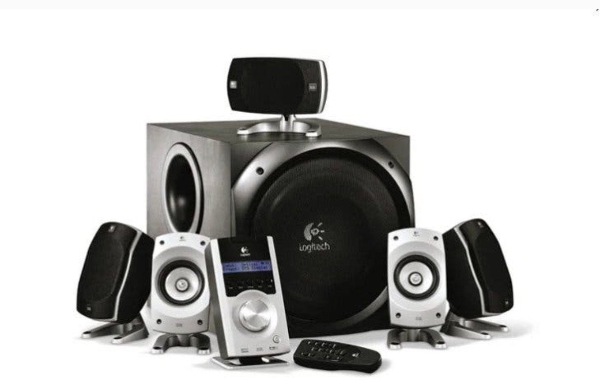 Kit haut-parleurs 5.1 Logitech Z5500, Enlèvement, Utilisé