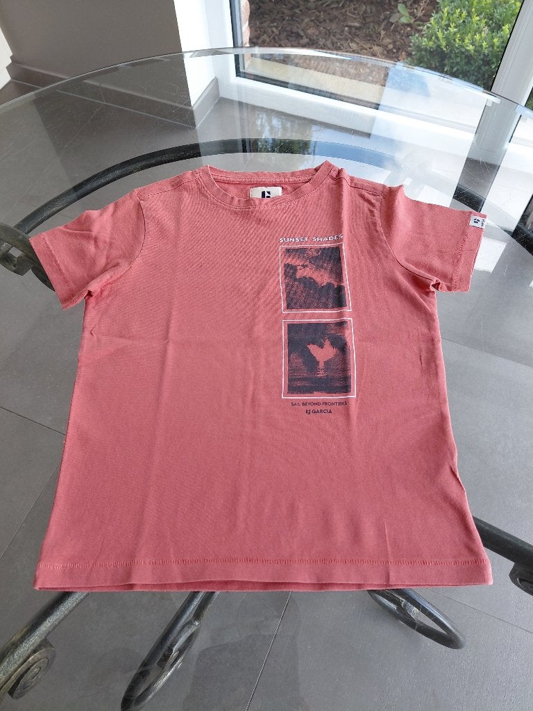 Shirt Garcia 128/134cm, Kinderen en Baby's, Kinderkleding | Maat 128, Overige typen, Jongen of Meisje, Ophalen of Verzenden, Zo goed als nieuw