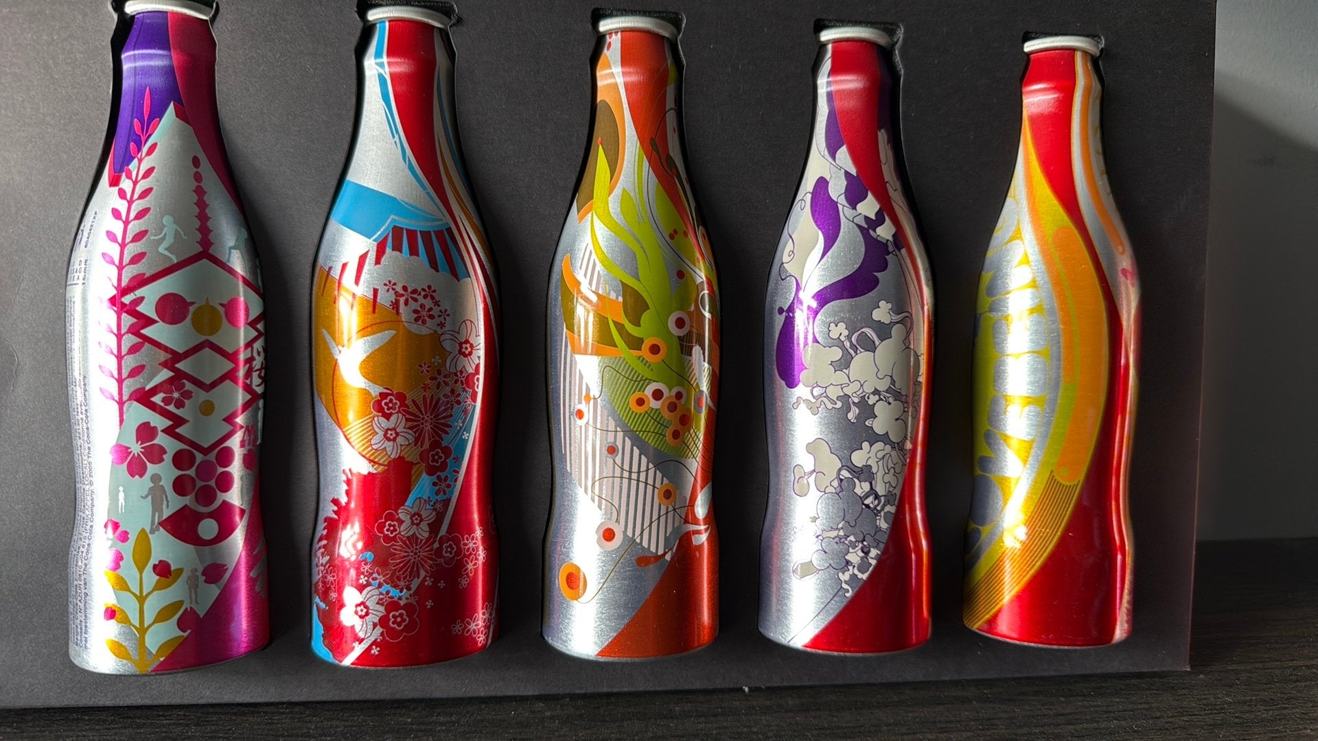 LIMITED EDITION Coca Cola metalen flessen, Verzamelen, Ophalen of Verzenden