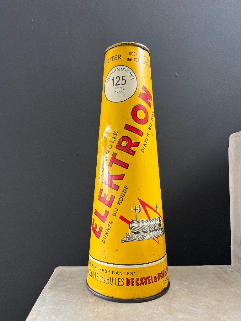bidon huile conique ELEKTRION, Enlèvement ou Envoi, Comme neuf