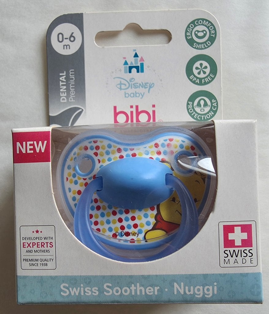 Tétine bibi Disney baby (Winnie l'Ourson) 0-6 mois neuve, Enlèvement ou Envoi, Neuf, Tétine