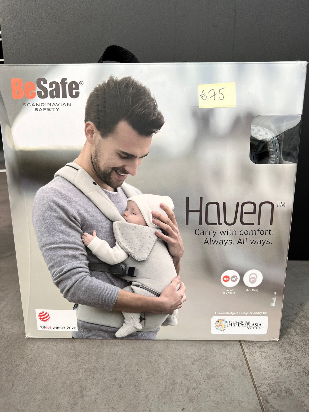 Porte-bébé BeSafe Haven, Enfants & Bébés, Porte-bébés & Écharpe porte bébé, Neuf, Autres marques, Porte-bébé, Enlèvement