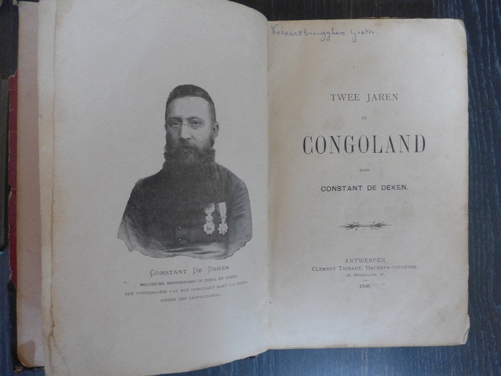 Congo ; set boeken en kaart van Congo Belge, Ophalen of Verzenden, 20e eeuw of later, Gelezen