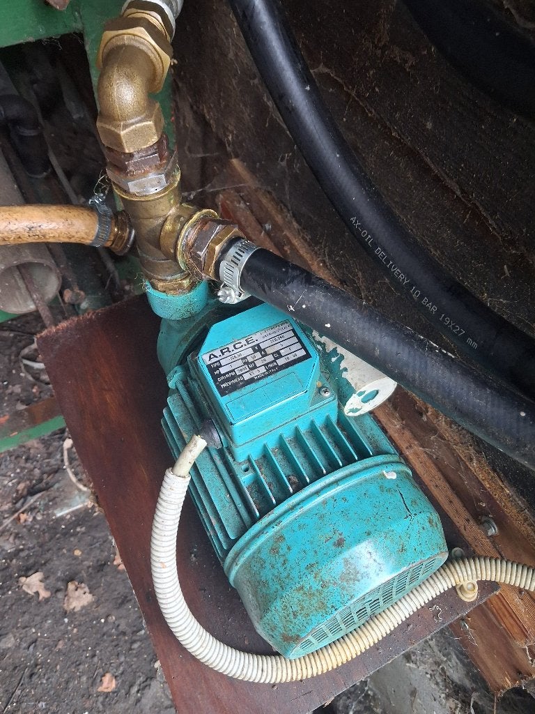 Mazoutpomp ( 220 volt ) met darm en pistool ., Enlèvement, Comme neuf, Électrique