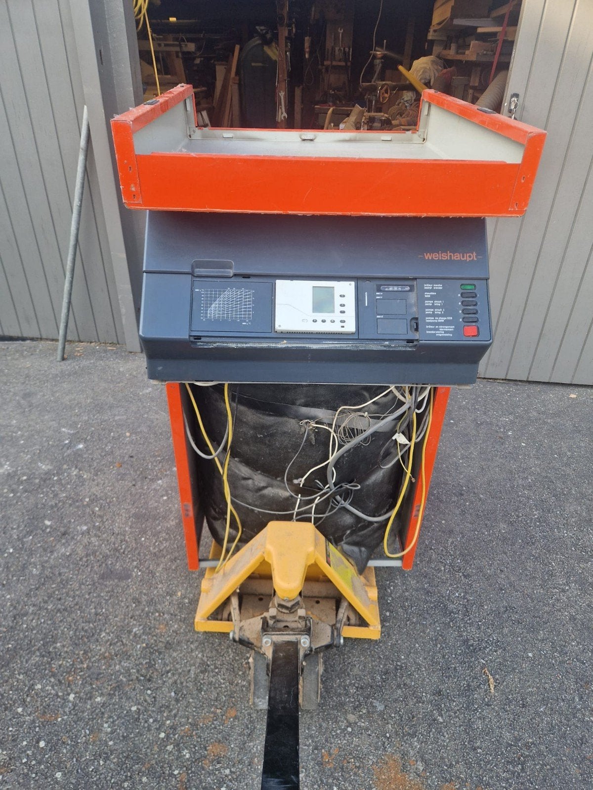 Cv brander/ketel weishaupt, Ophalen, Gebruikt, Ouder dan 10 jaar