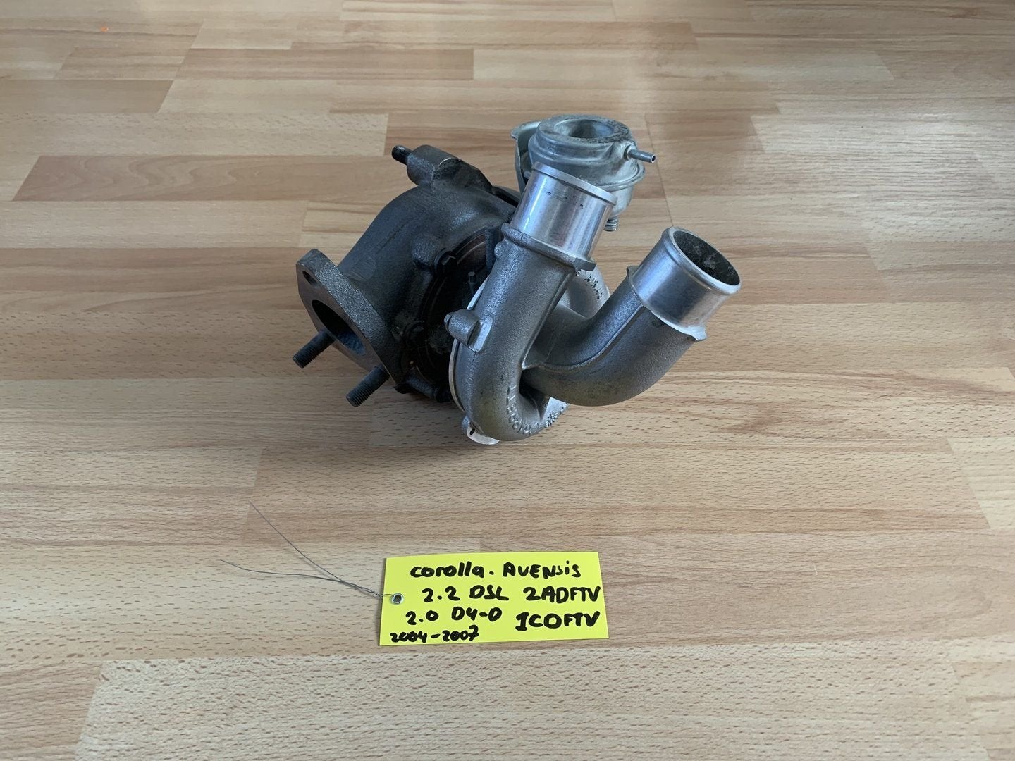 turbo toyota diesel 172010G010 corolla verso / avensis T25, -, Toyota, Utilisé, -