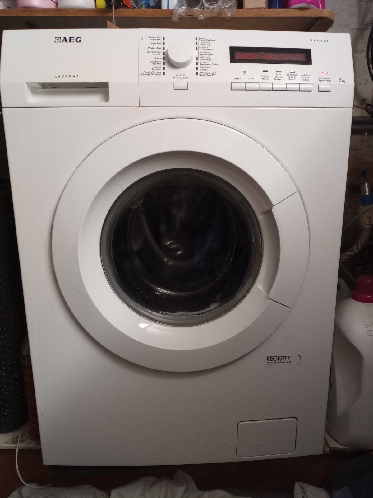 Machine à laver AEG protex 7 kg