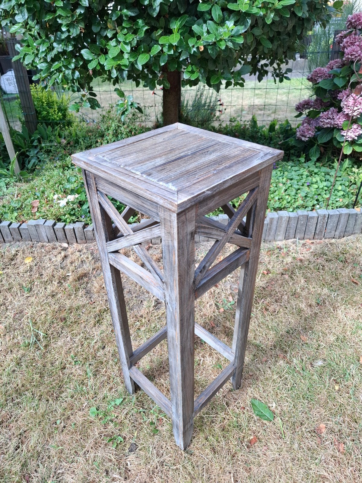 Houten Pedestal, Enlèvement, Comme neuf