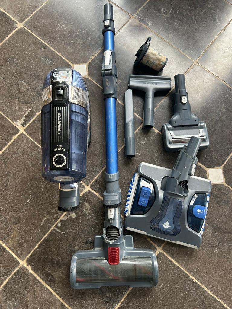 Rowenta x-force flex 11.60 aqua, Dweilfunctie, Zo goed als nieuw, Steelstofzuiger, Ophalen