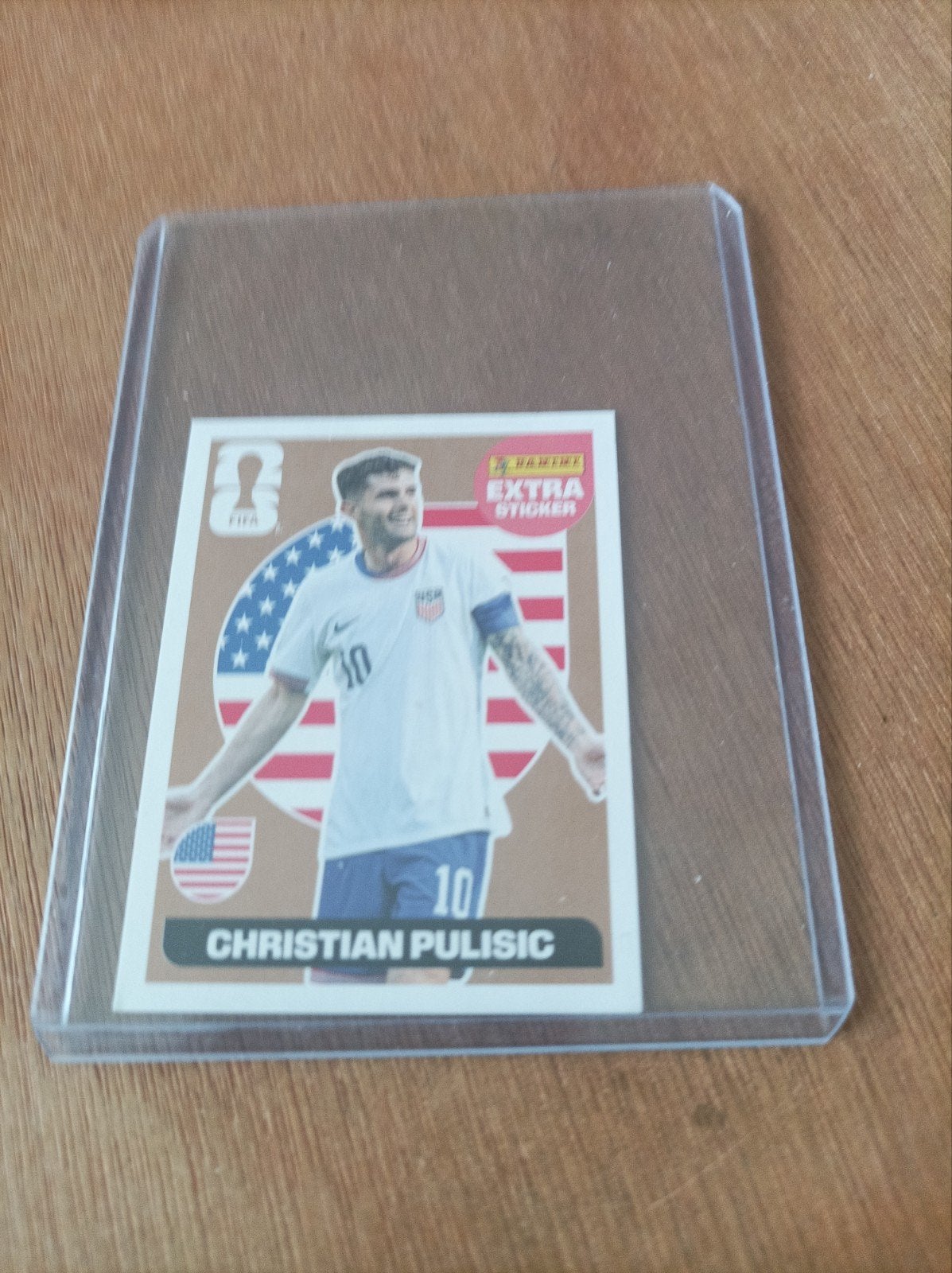 Panini world cup 2026 extra sticker Christian Pulisic,brons, Ophalen of Verzenden, Sticker