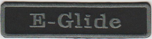 Harley Davidson E-Glide stoffen opstrijk patch embleem #2, Motos, Accessoires | Autre, Neuf, Envoi