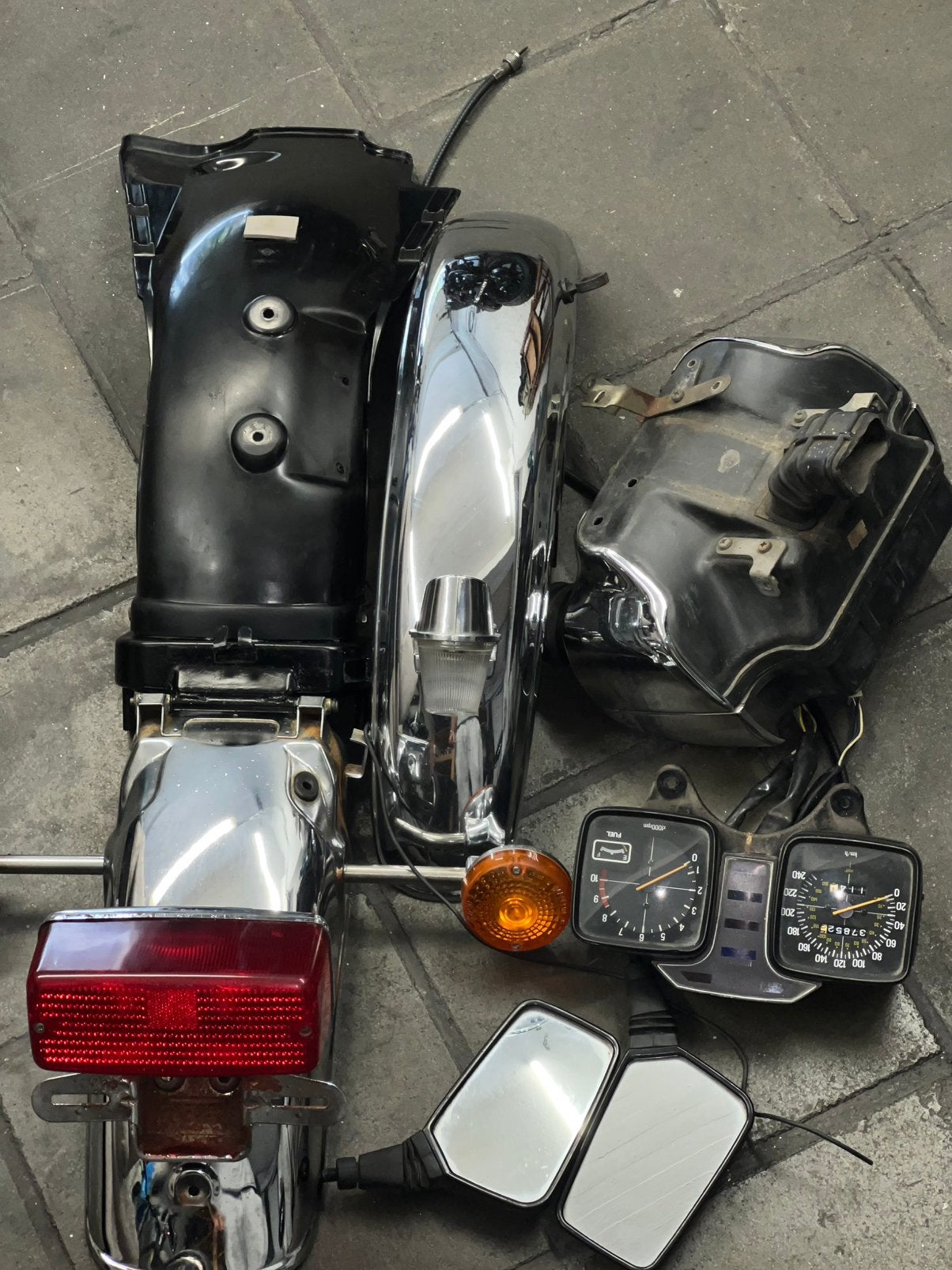 Yamaha xs 1100cc / 1978 originele onderdelen, Ophalen, Gebruikt