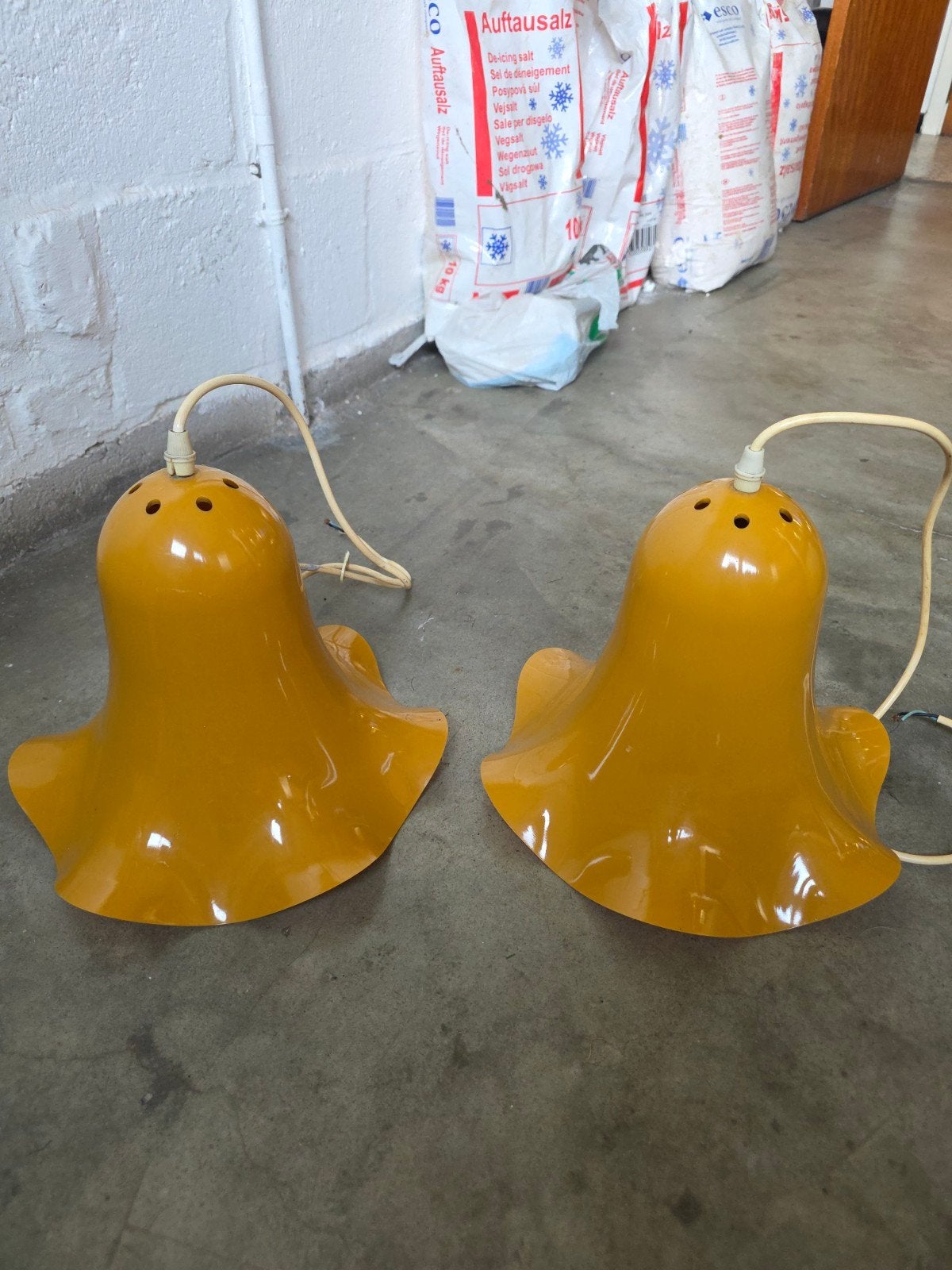 Paire de suspension en plastique scandinave Aris Finland, Maison & Meubles, Enlèvement