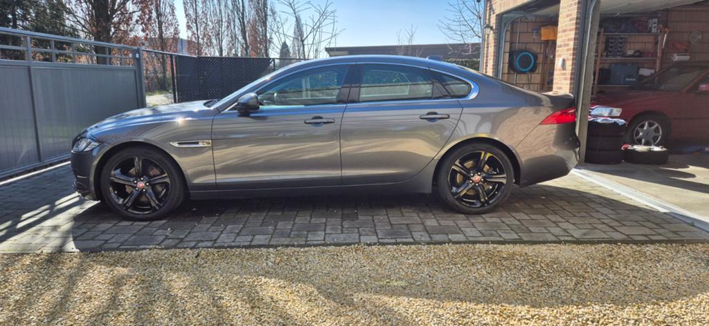 Jantes Jaguar XF Blade noires 19" toutes saisons, Enlèvement, Jante(s)