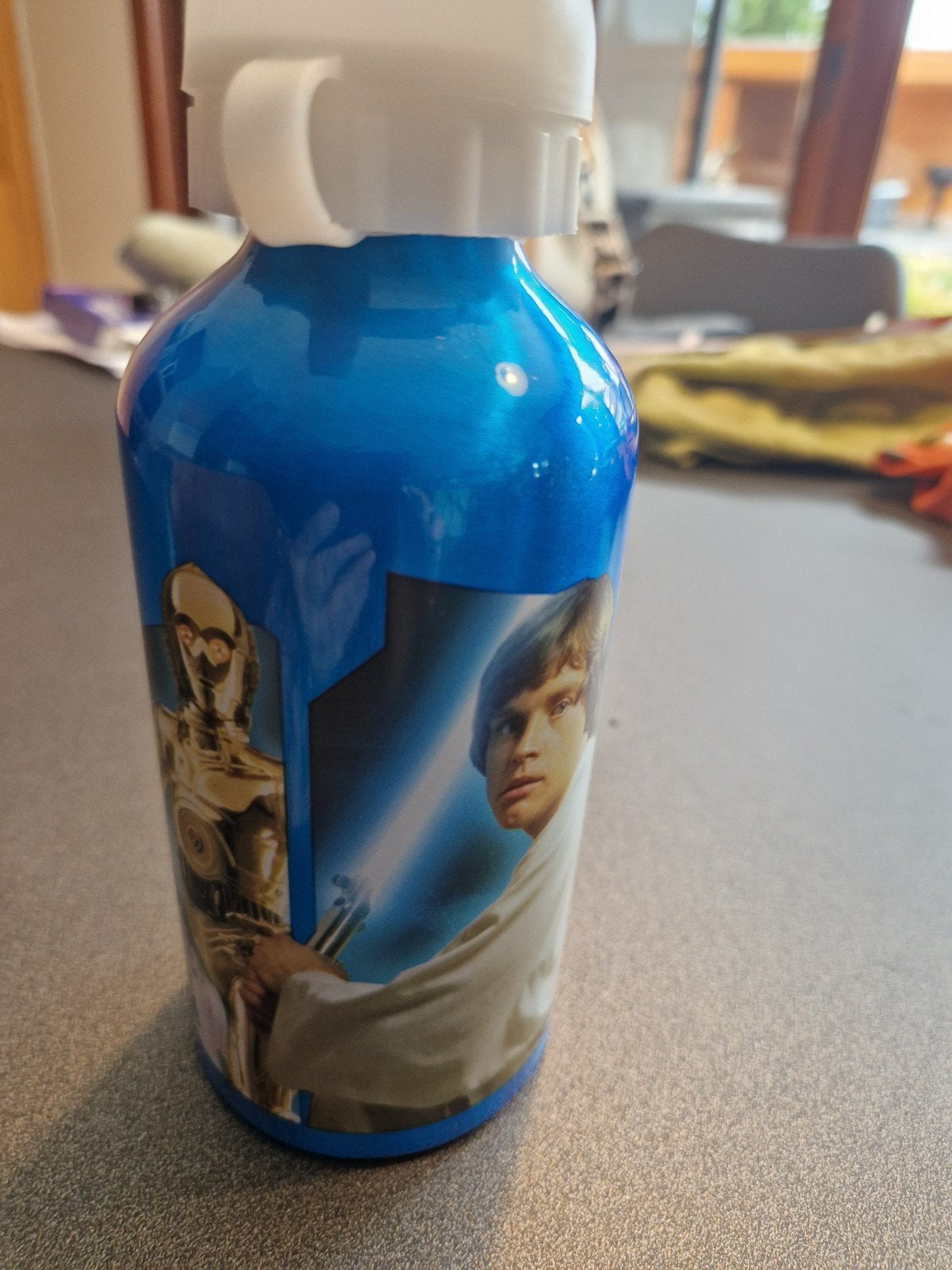 star wars ijzeren drinkfles, Ophalen of Verzenden, Zo goed als nieuw