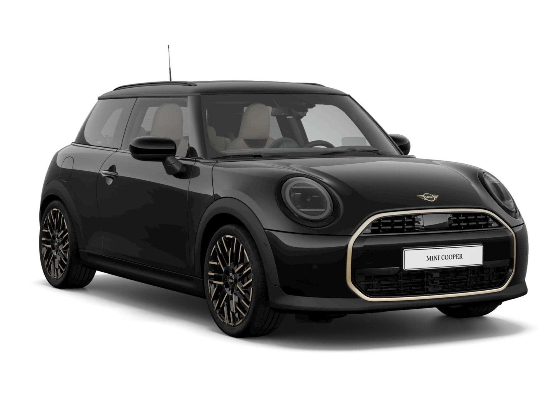 MINI Cooper C 3-deurs / Favoured Trim / KEYLESSS / CAM / STU, Auto's, Automaat, 4 zetels, Gebruikt, Zwart