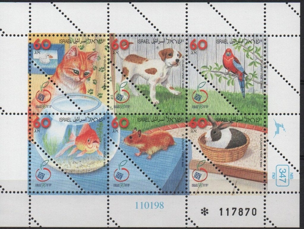 Timbres les animaux du monde, Verzenden, Postfris, Dier of Natuur