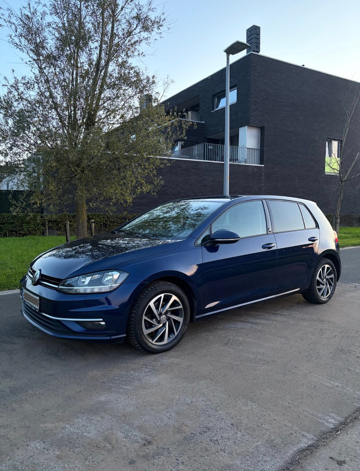 Volkswagen Golf 7.5 1.0 TSI DSG automaat, Auto's, Automaat, Stof, Euro 6, Blauw