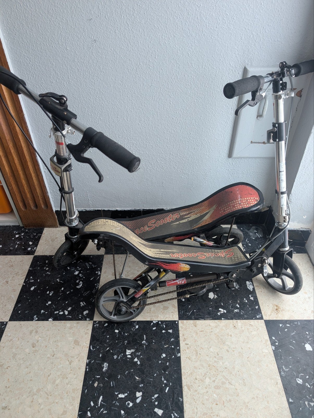 Space scooter rocker scooter set van twee, Fietsen en Brommers, Steps, Ophalen