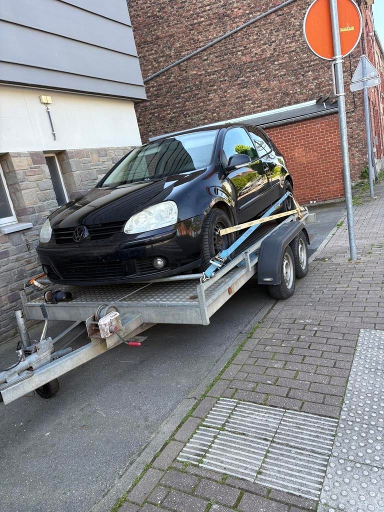 Golf 5, Auto's, Volkswagen, Particulier, Golf, Diesel, Overige carrosserie, 3 deurs, Zwart, Dealer onderhouden, Ophalen